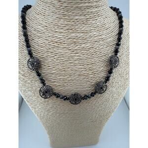 Vintage Carolyn Pollack and Kenneth Lane Sterling Silver Spider Necklace